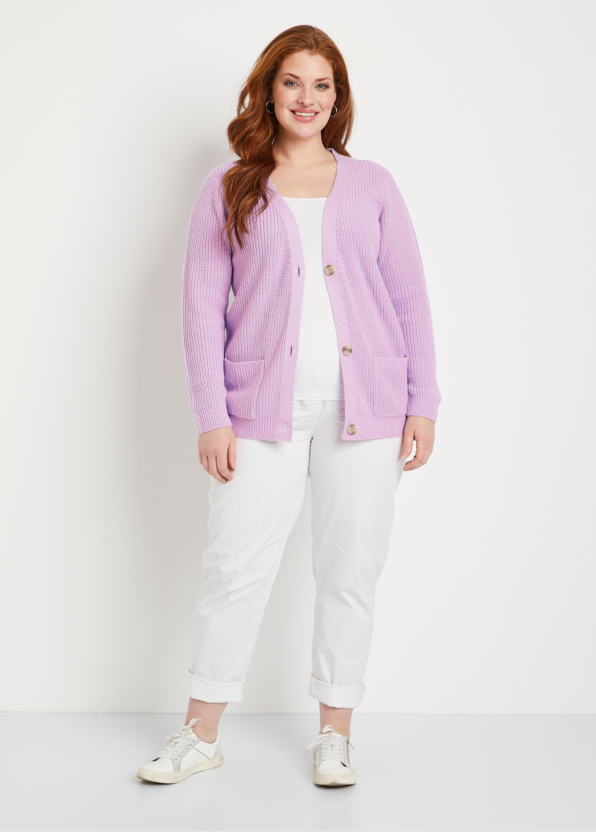 Long_shiny_buttoned_vest_with_long_sleeves_Lilac_SF1_curvy