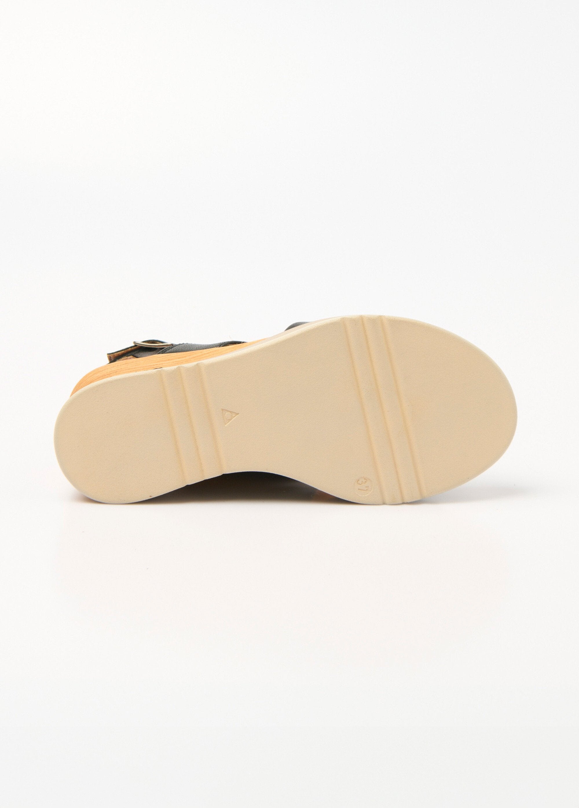 Leather_wedge_sandals,_wood-look_heel_Black_UN1_slim