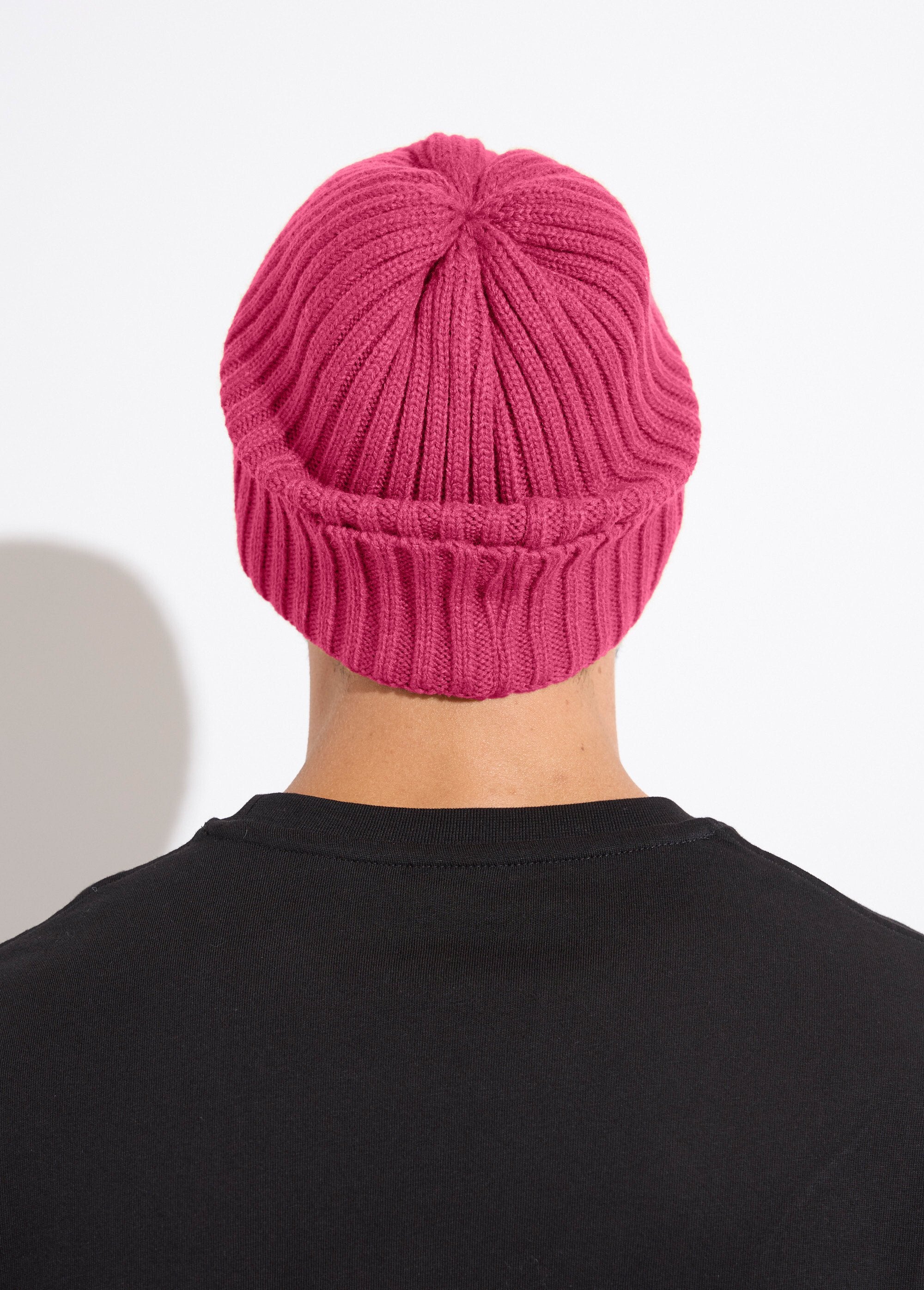 Bonnet_en_maille_cotelée_à_revers_Corail_DO1_slim