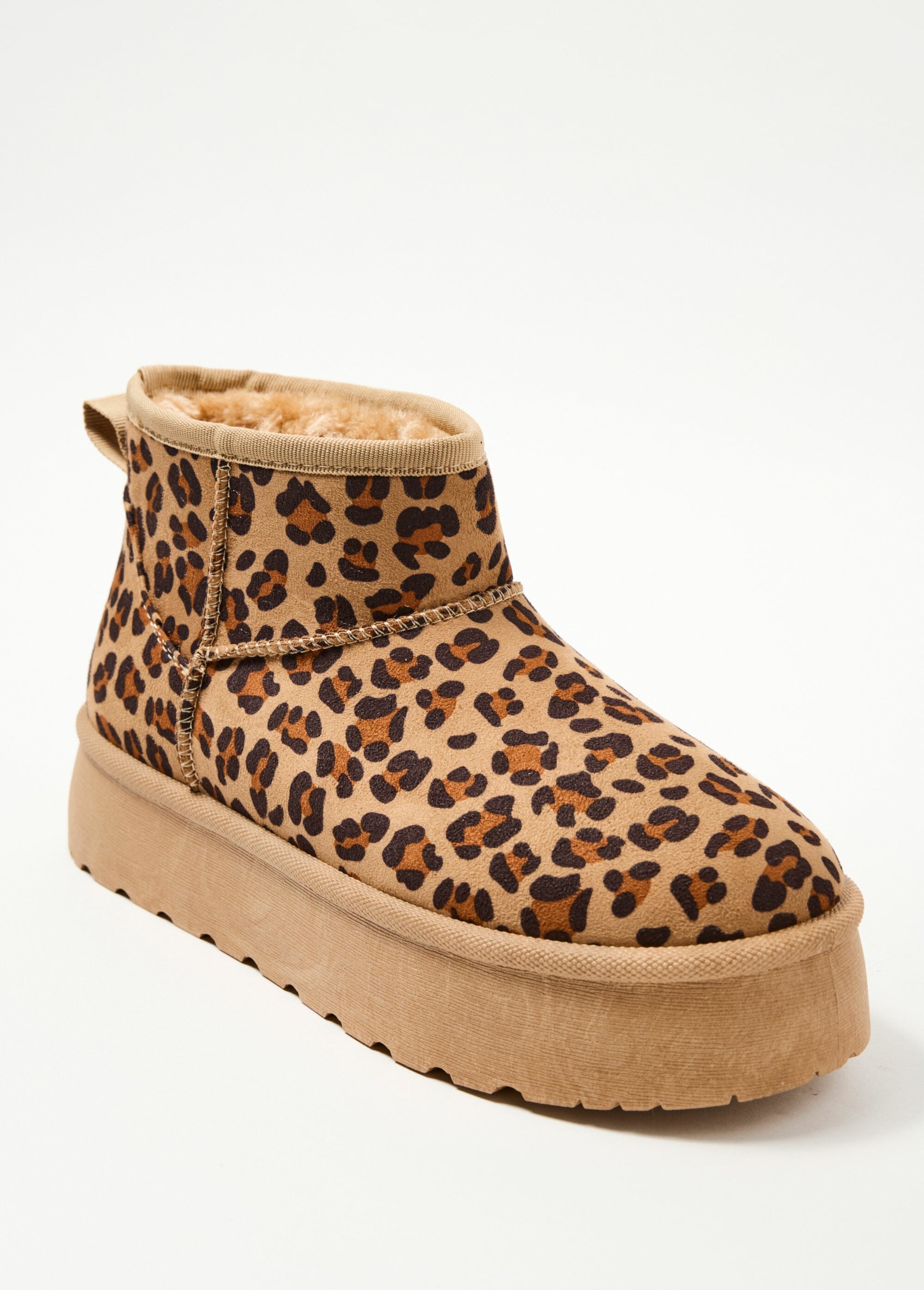 Boots_fourrées_chaudes_façon_suédine_Leopard_FA1_slim