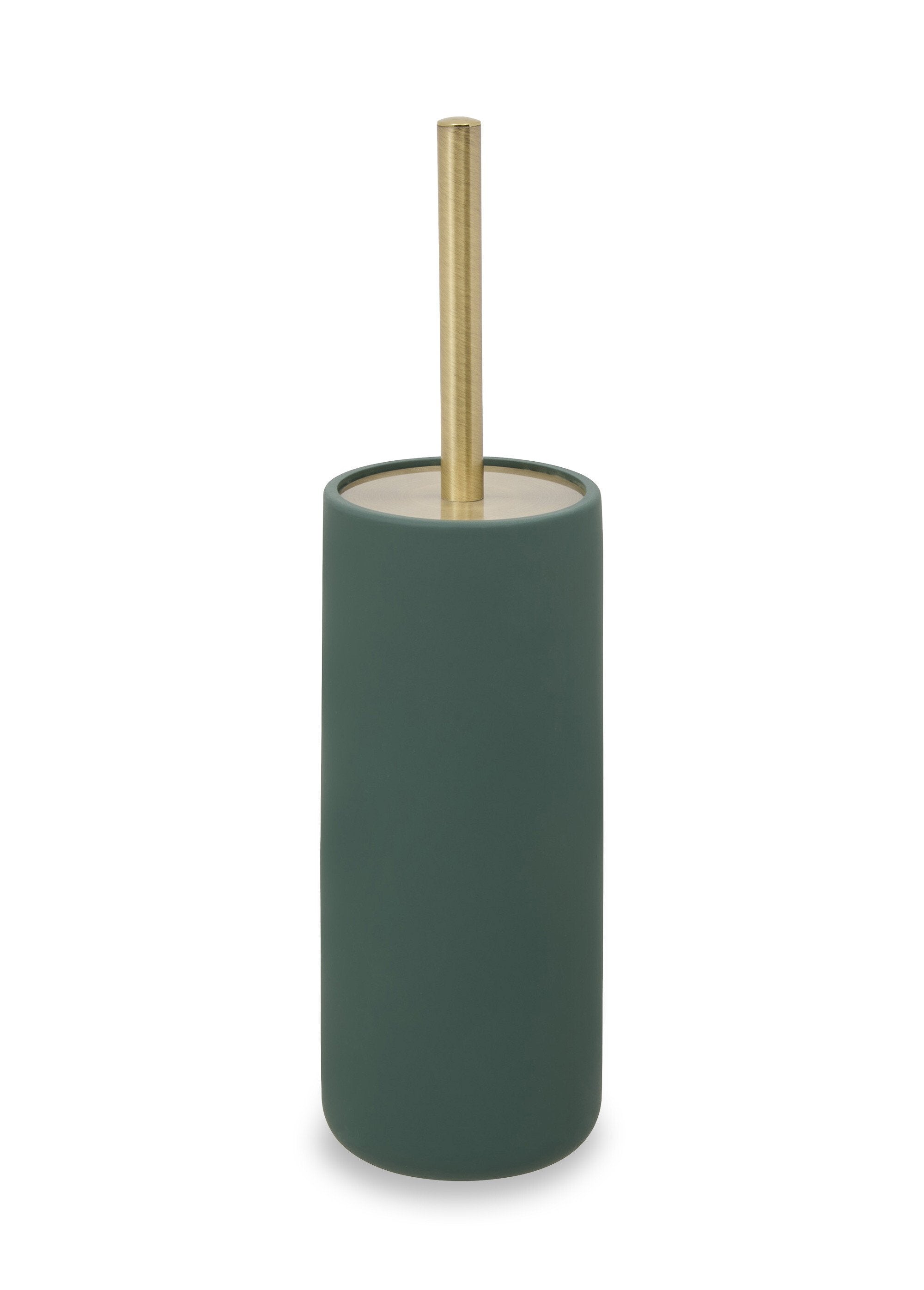 Brushed_metal_and_resin_toilet_brush_Green_FA1_slim