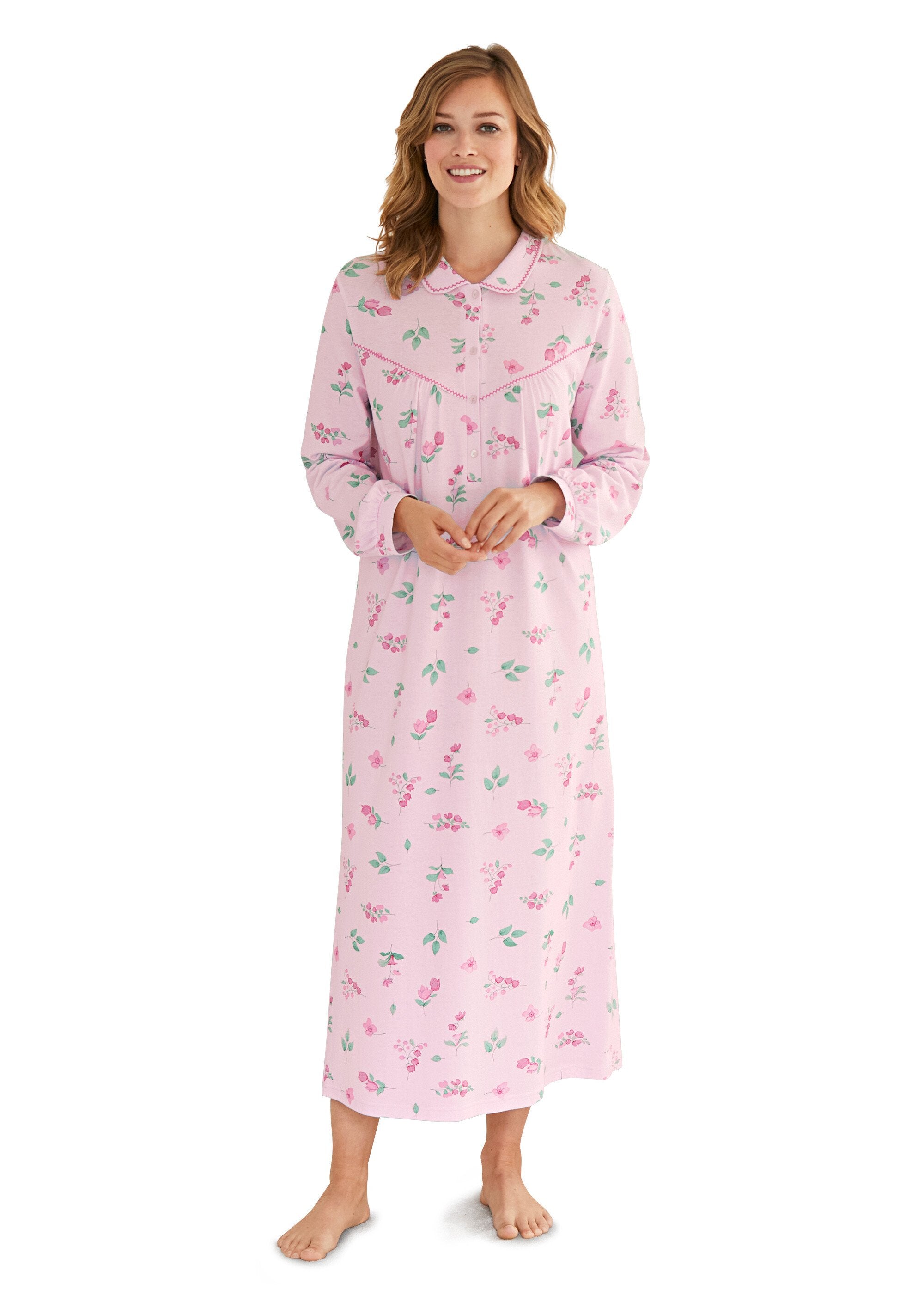 Long_printed_cotton_nightgown_Pink_FA1_slim