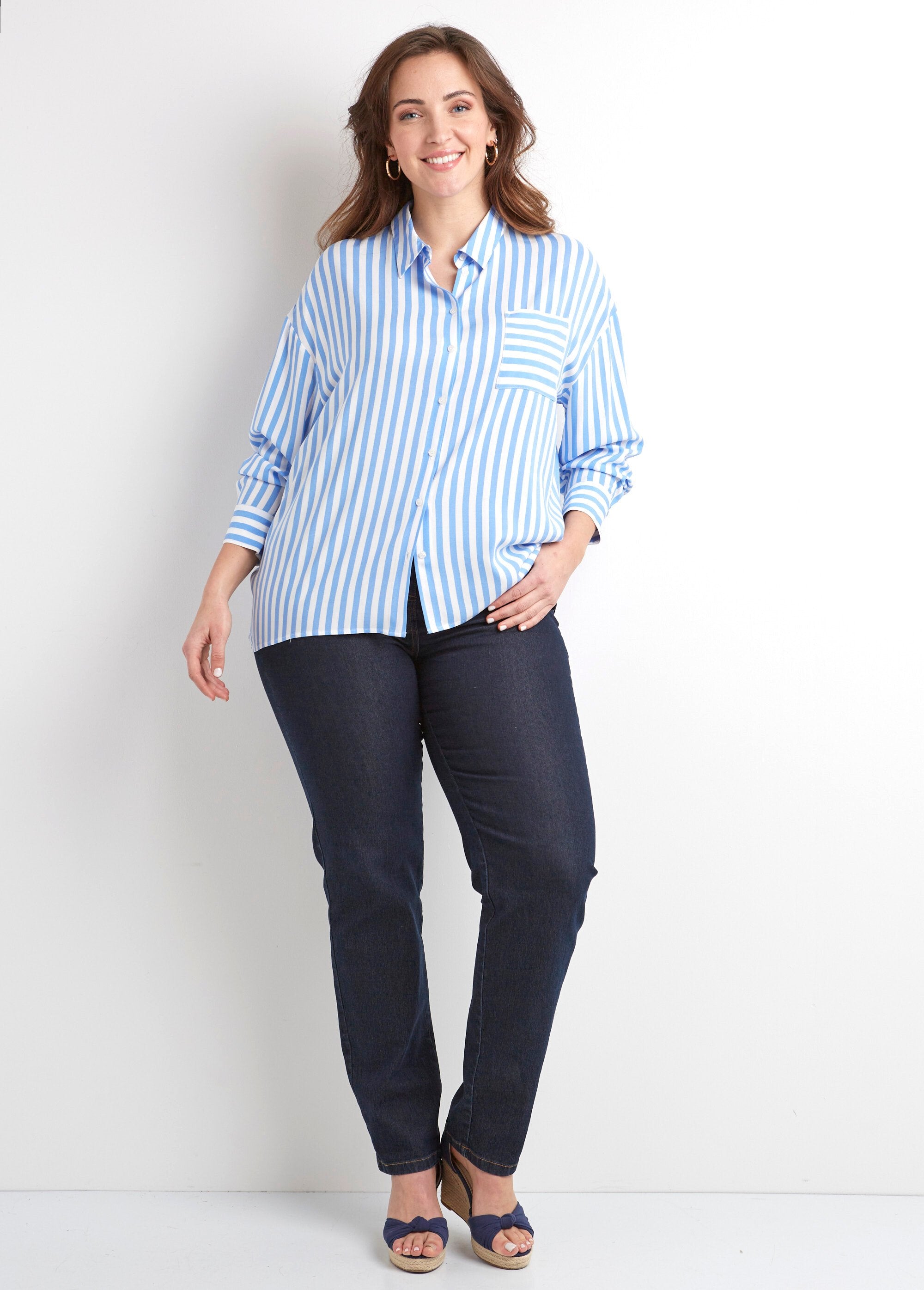 Long_sleeve_striped_flowing_blouse_Blue_and_white_SF1_curvy