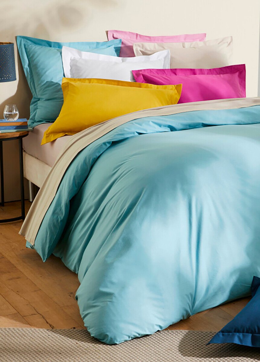 Plain_cotton_fitted_sheet_Ocher_FA1_slim