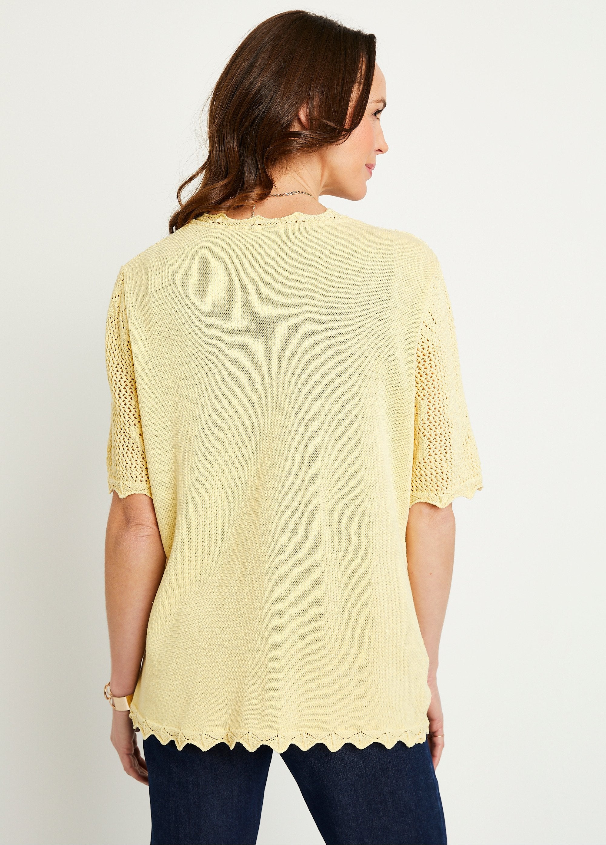 Short_short-sleeved_openwork_cardigan_Vanilla_DO1_slim