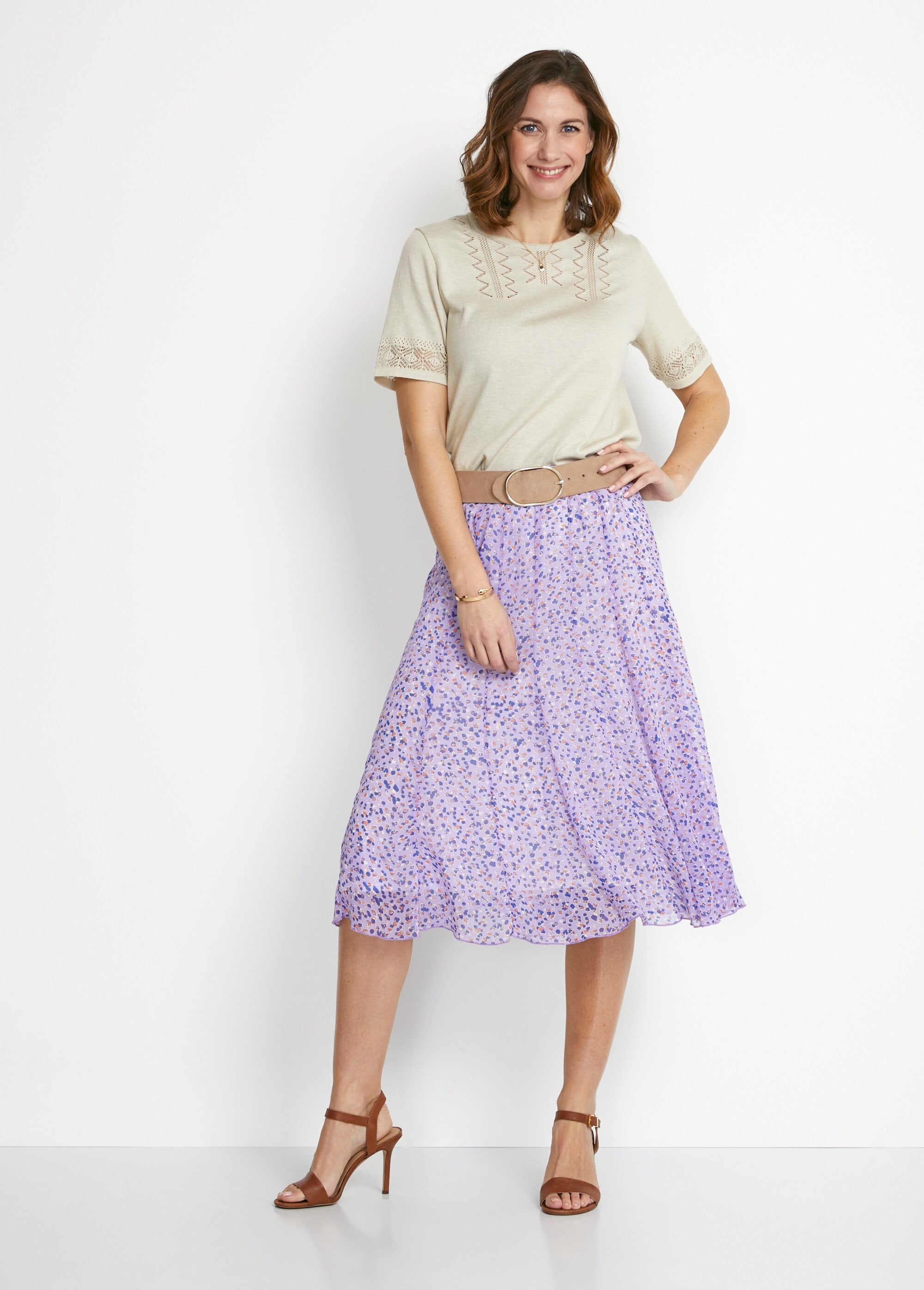 Mid-length_printed_voile_flared_skirt_Lilac_and_blue_SF1_slim