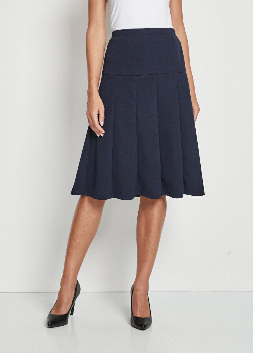 Plain_mid-length_flared_skirt_with_elasticated_waist_Marine_FA1_slim