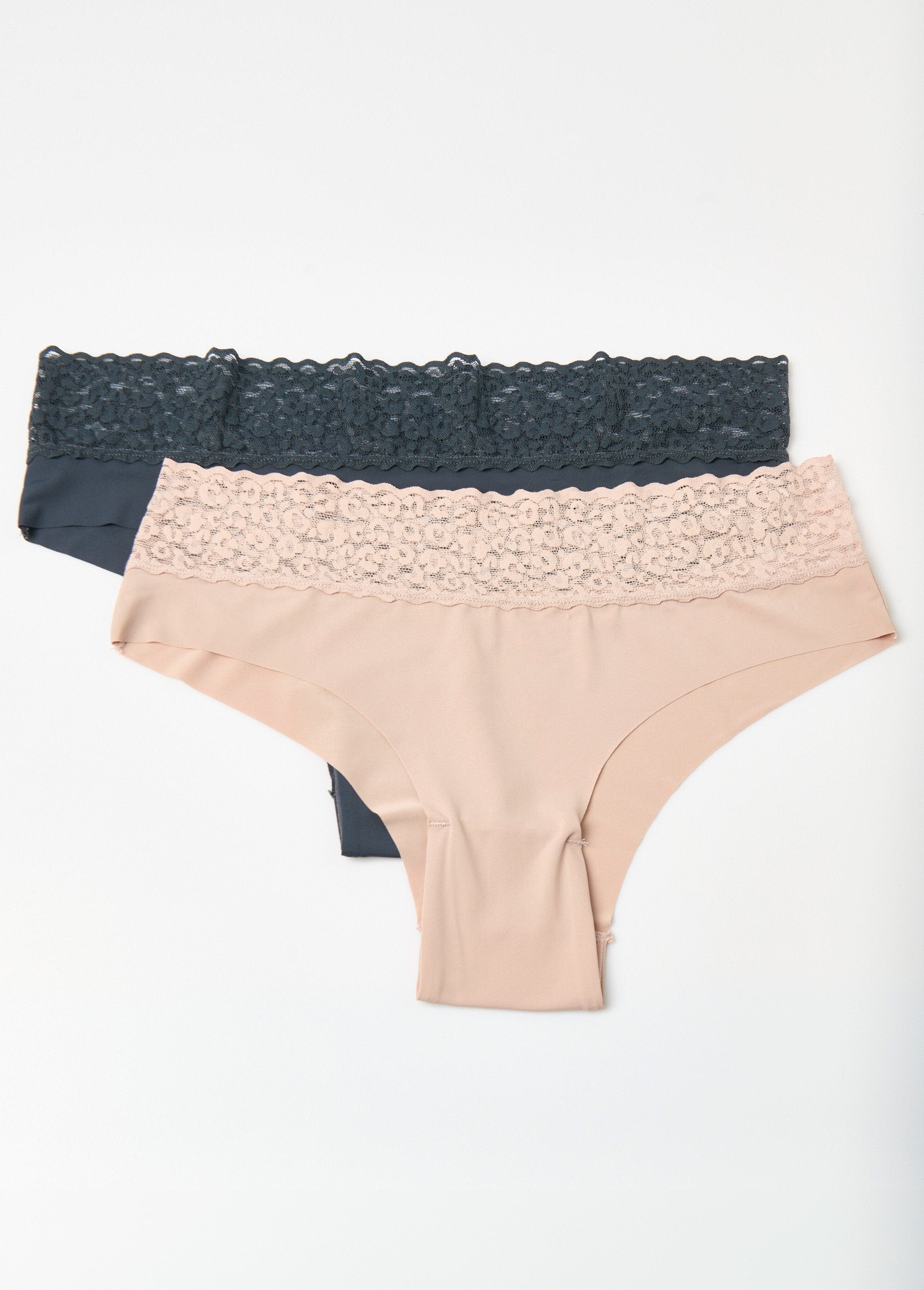 Lot_de_2_Shortys_microfibre_dentelle_Beige_et_bleu_FA1_slim