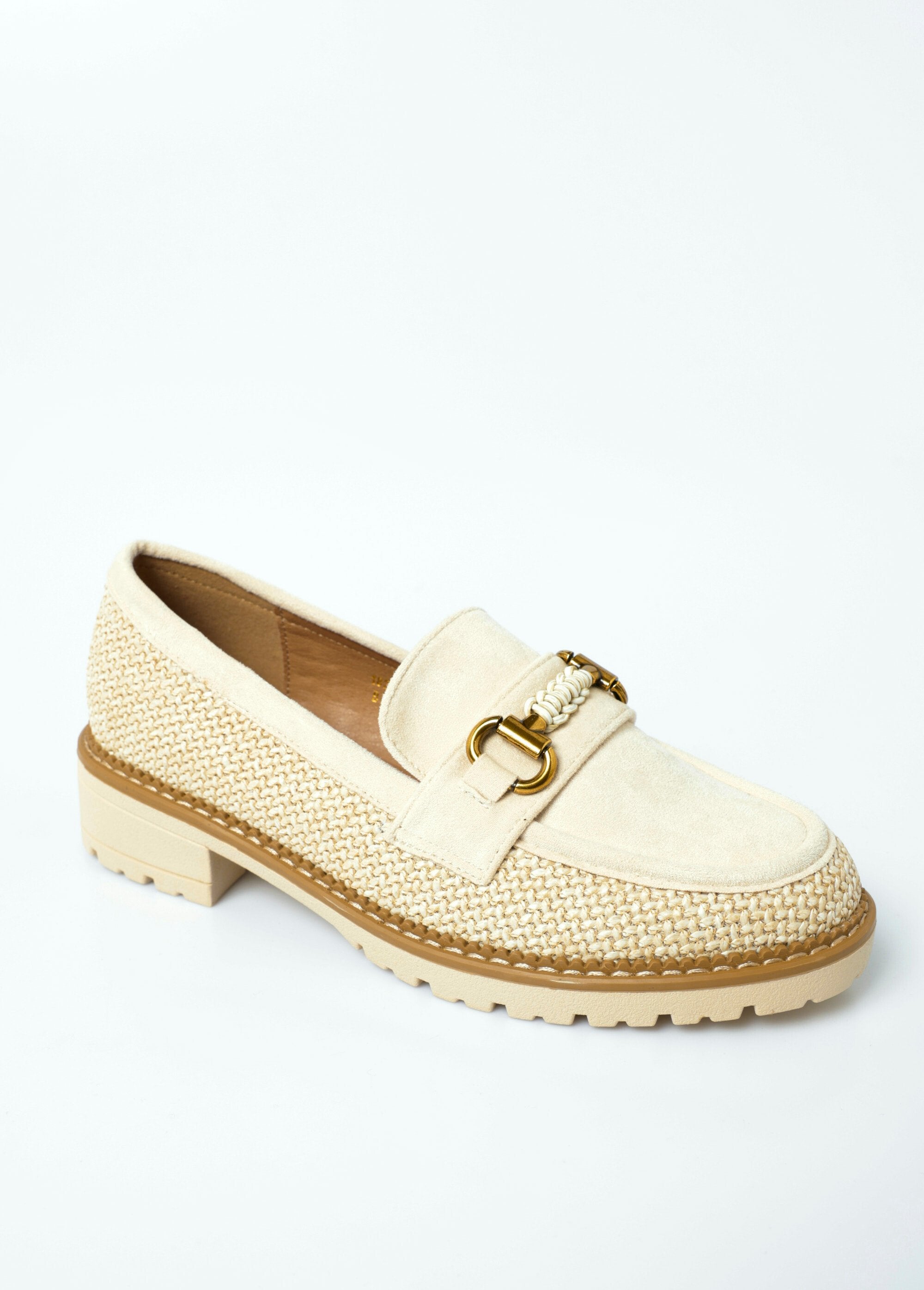 Mocassin_bimatière_effet_natté_et_daim_Beige_FA1_slim