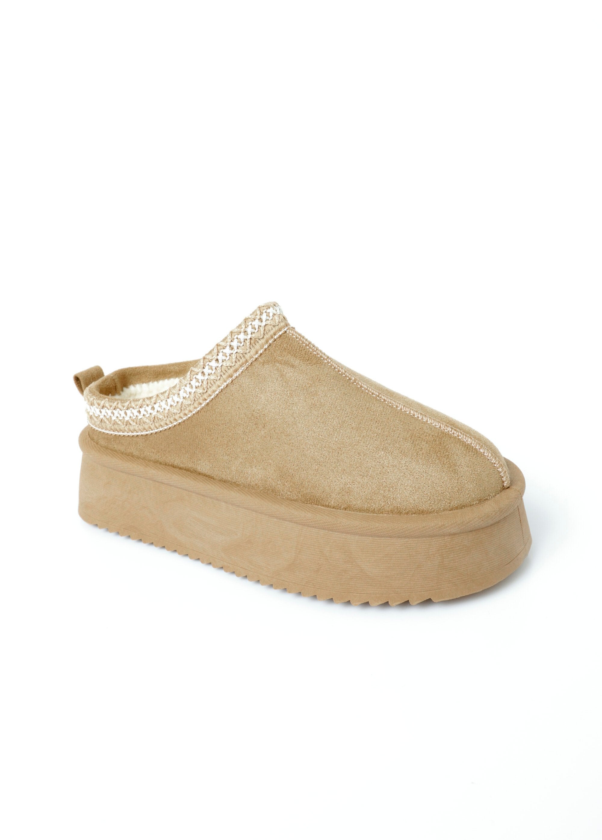 Mules_effet_daim_fourrées_et_compensées_Beige_FA1_slim