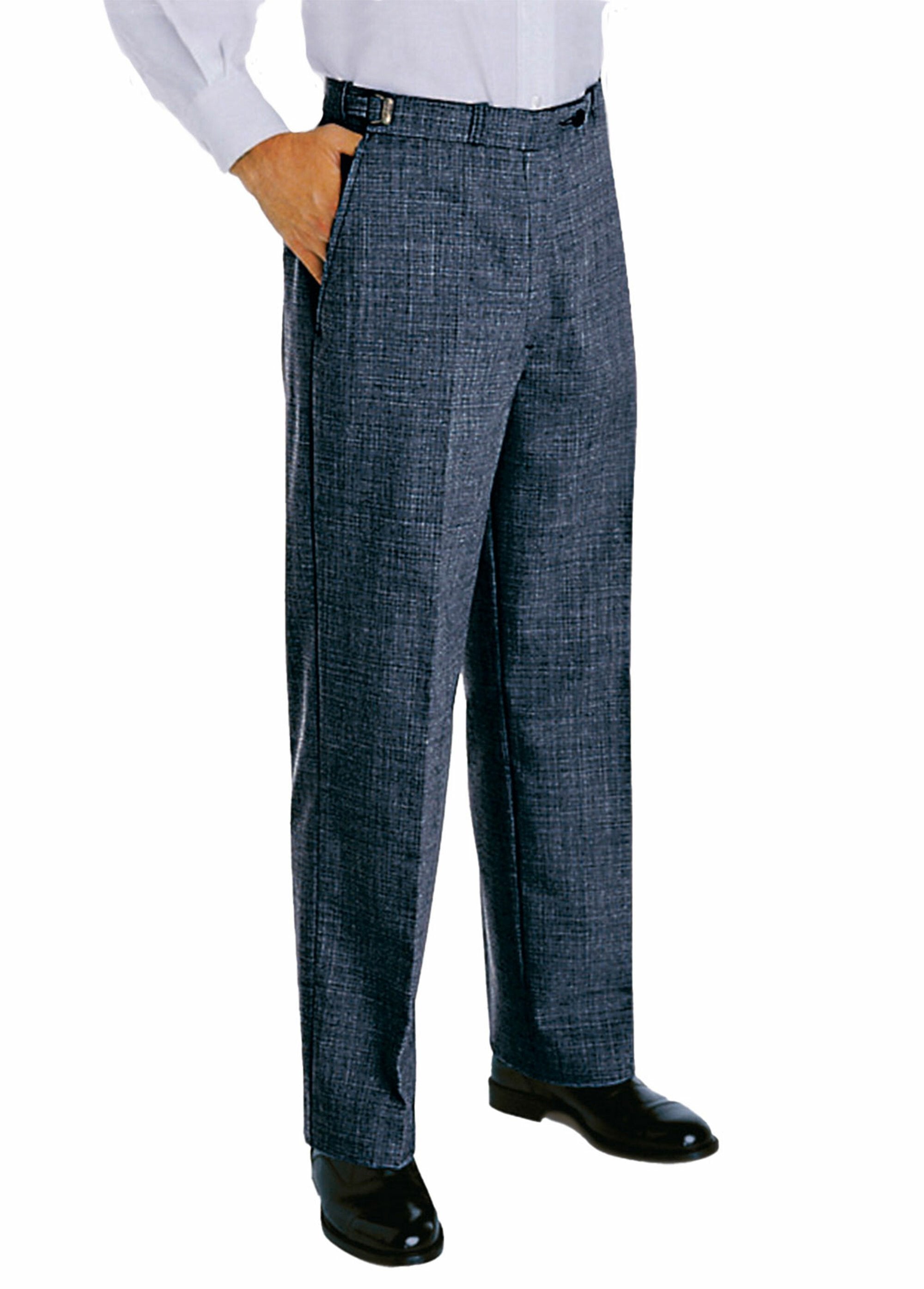 Comfort_pants_with_adjustable_belt_Blue_caviar_FA1_slim