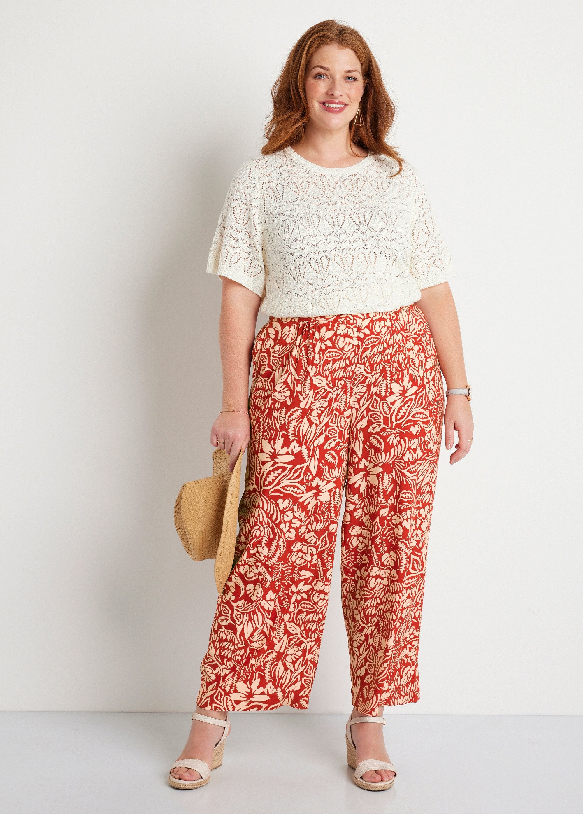 Wide_floral_or_plain_elasticated_waist_pants_Tomette_and_ecru_SF1_curvy