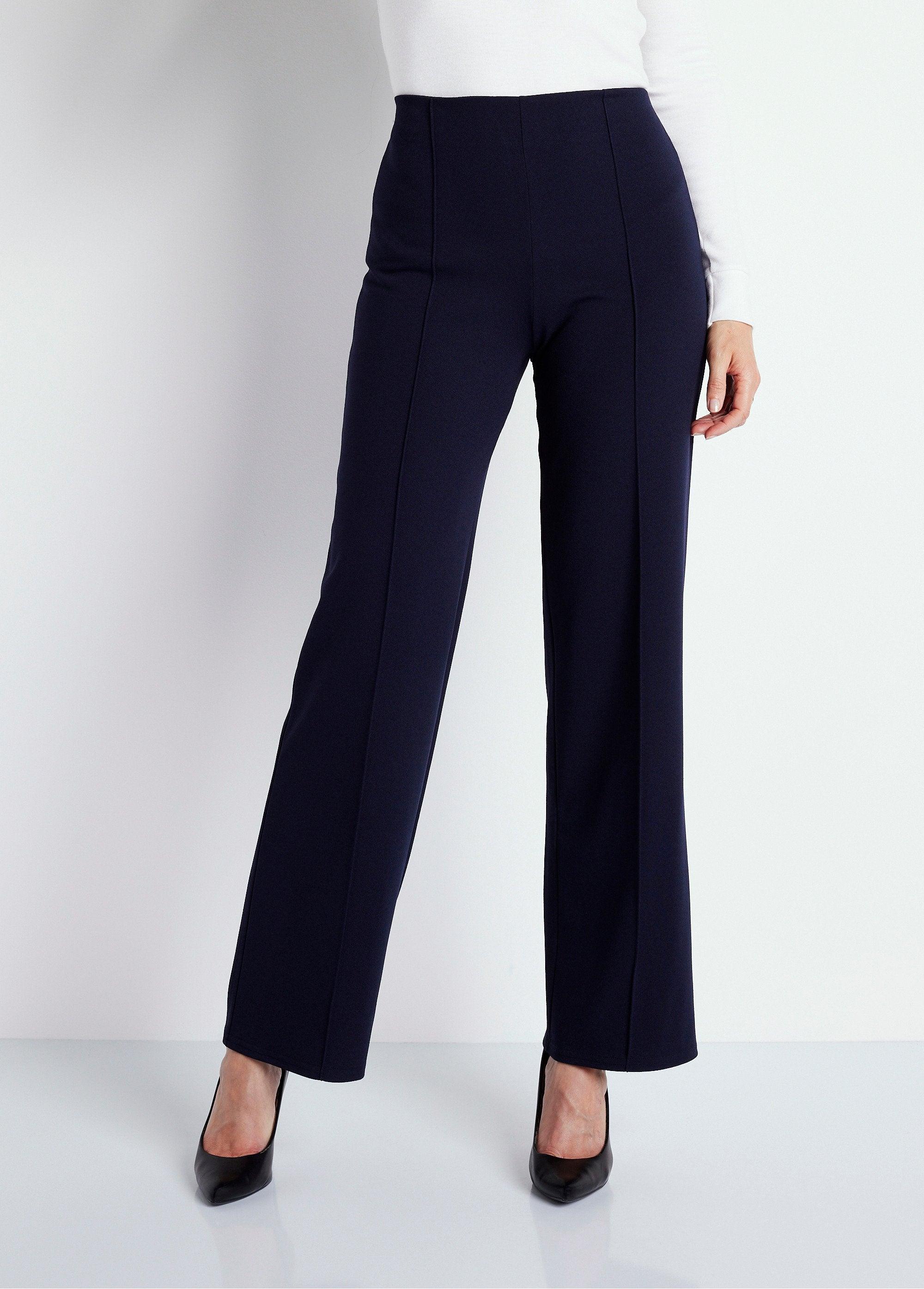 Elasticated_waist_crepe_knit_pants_Marine_FA1_slim