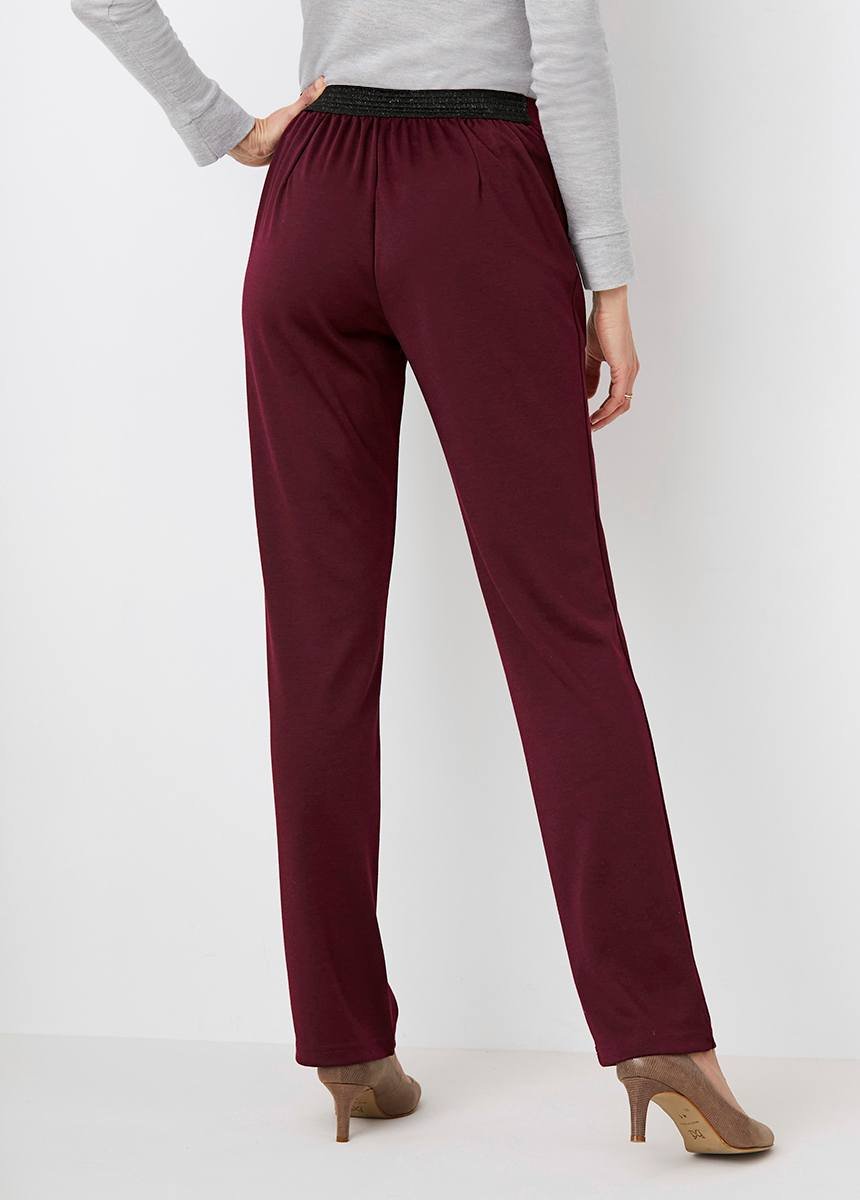 Straight_pants_with_semi-elasticated_waist_Plain_plum_DO1_slim