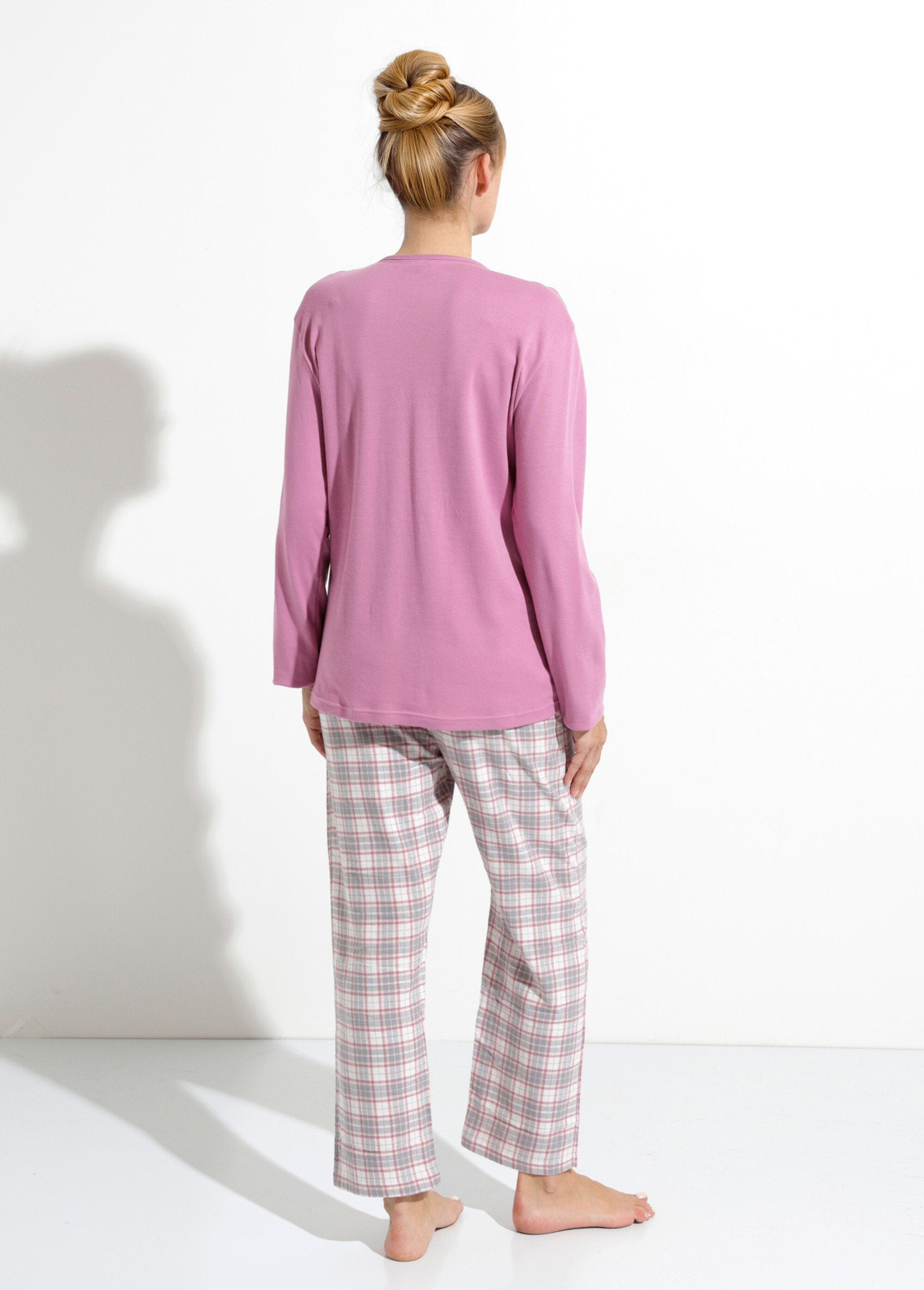 Warm_cotton_flannel_plaid_pajama_pants_Violine_DO1_slim