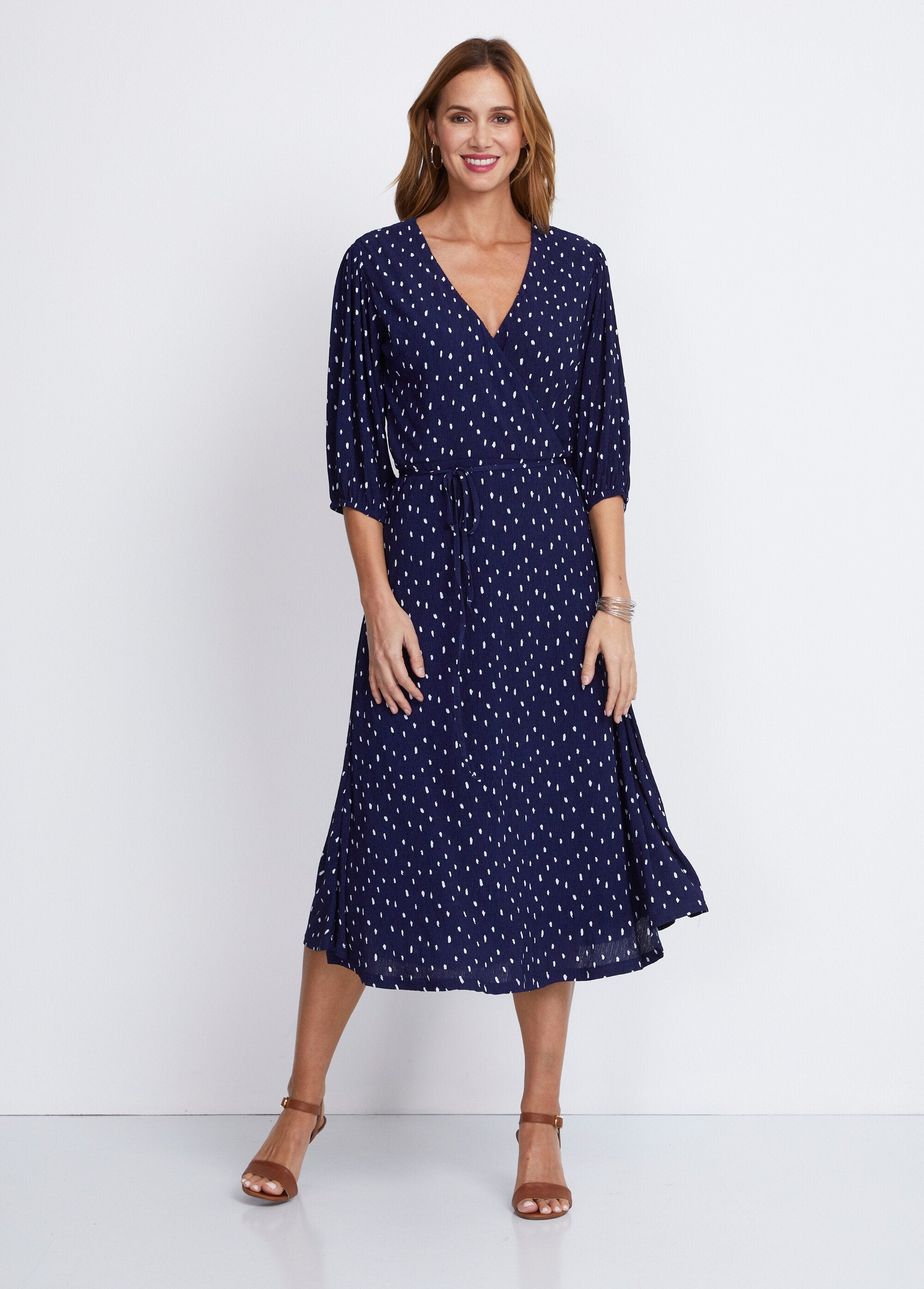 Mid-length_polka_dot_wrap_dress_Navy_and_white_FA1_slim