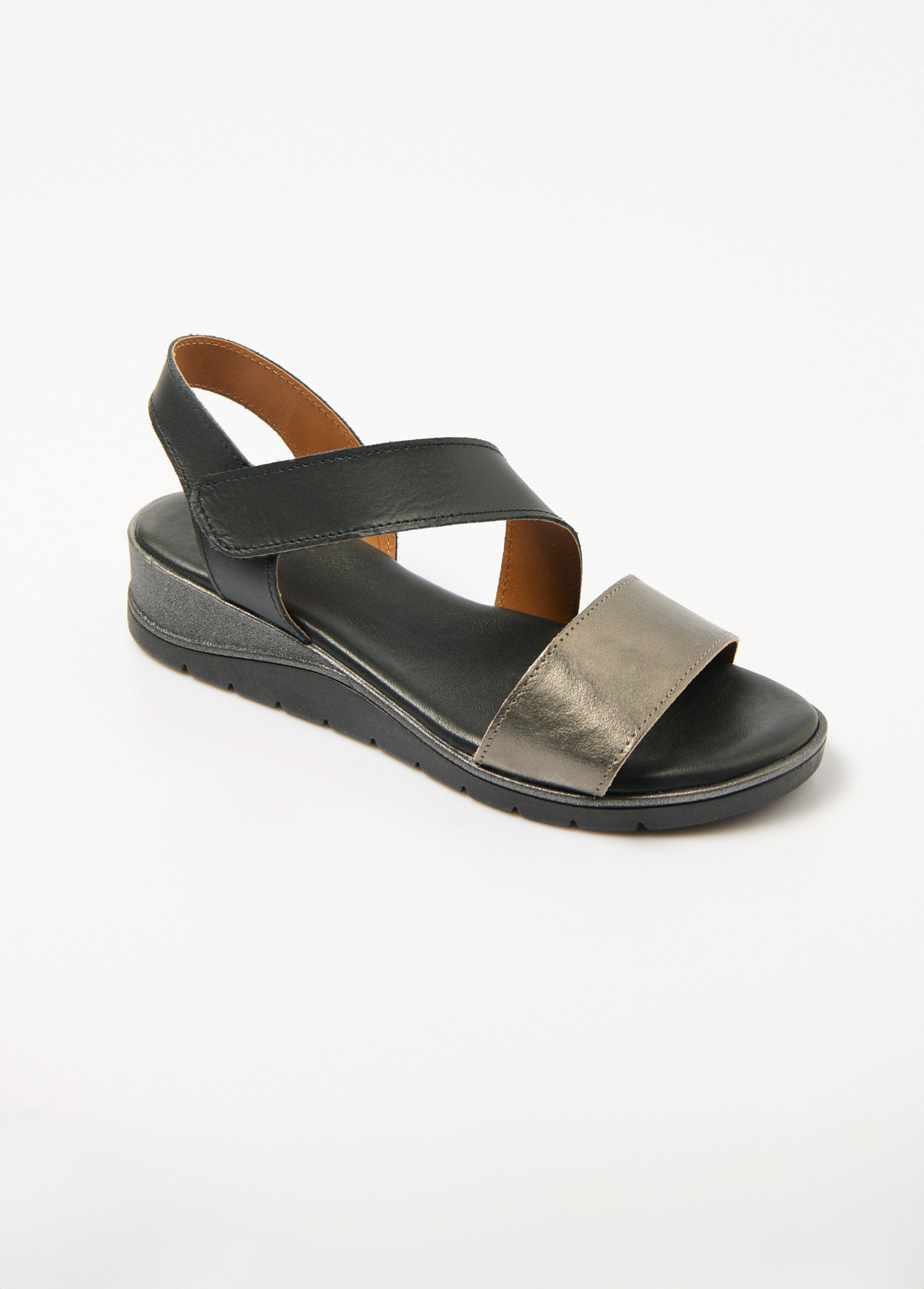 Wide_width_leather_sandals_with_Velcro_wedges_Black_FA1_slim