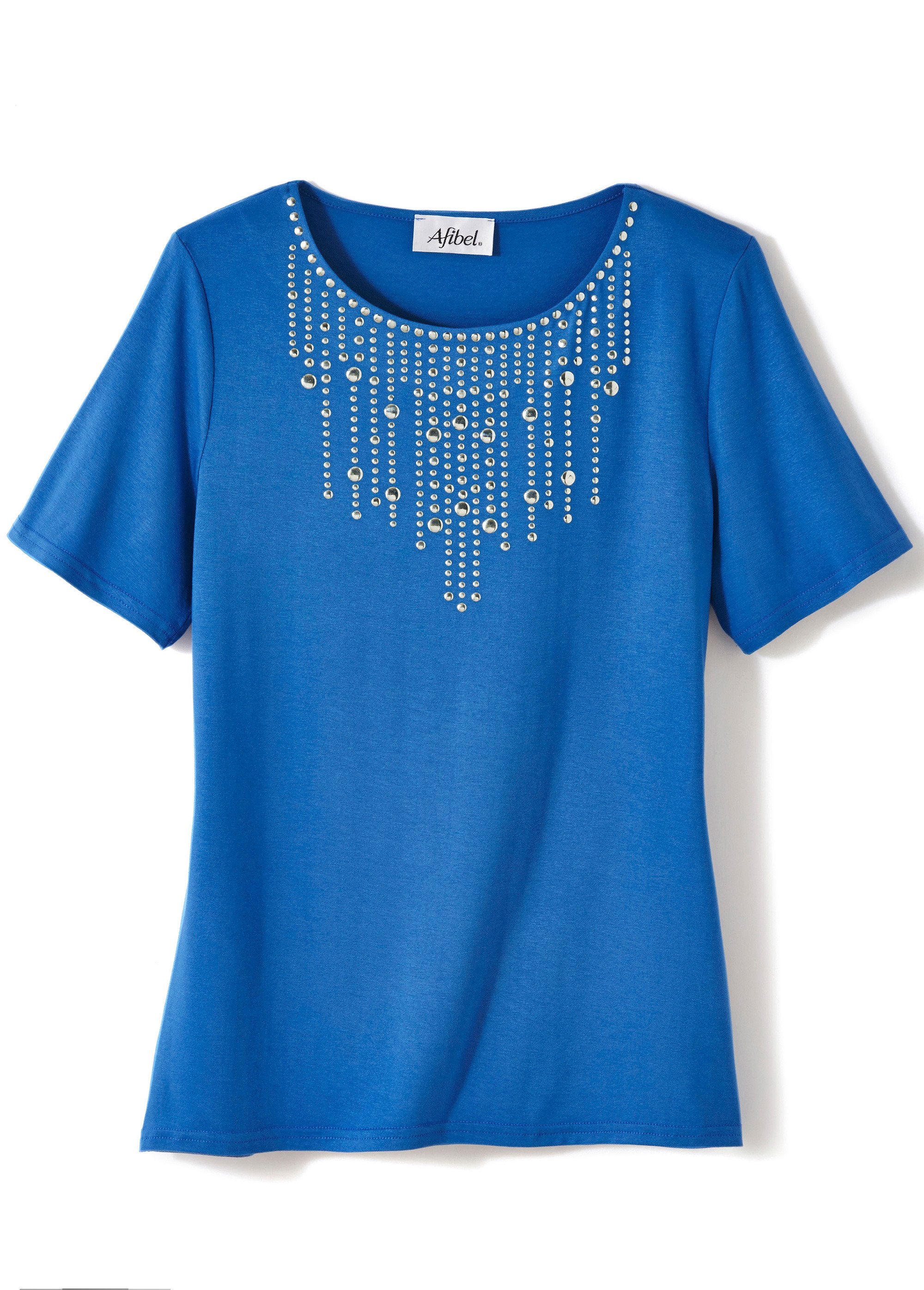 Short-sleeved_fancy_studded_t-shirt_Blue_FA1_slim