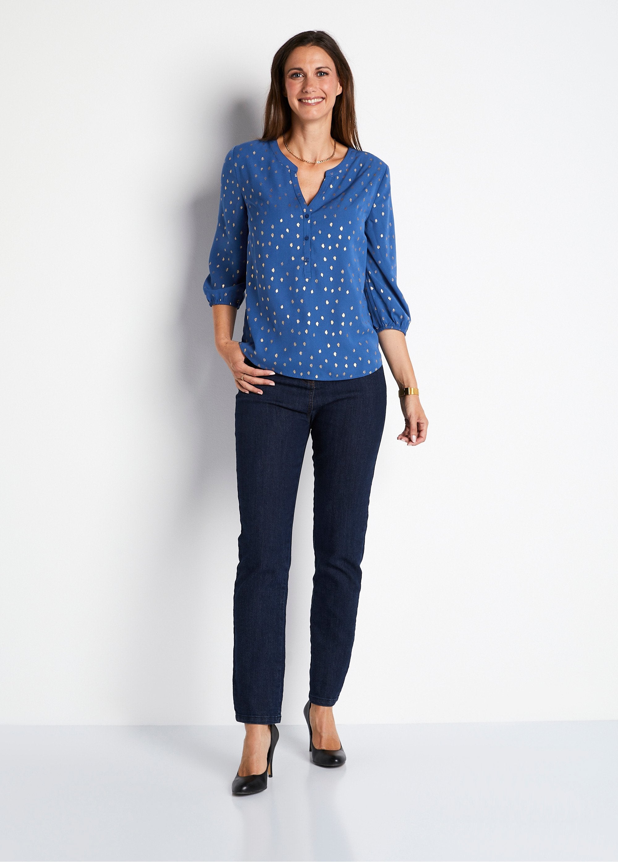 Loose_mid-length_tunic_with_3/4_sleeves_Blue_SF1_slim