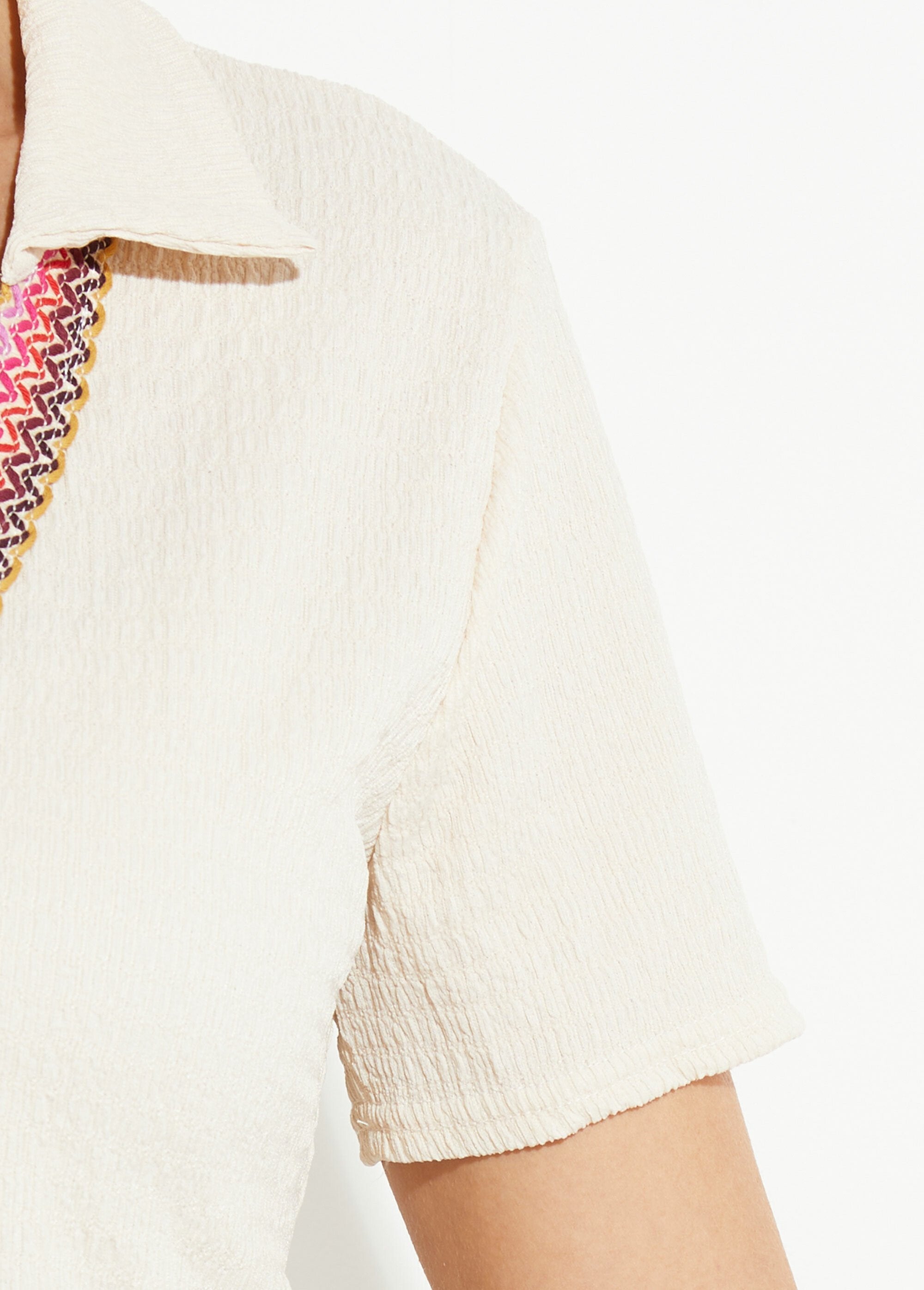 fancy_V-neck_waffle_tunic_Beige_DE2_slim