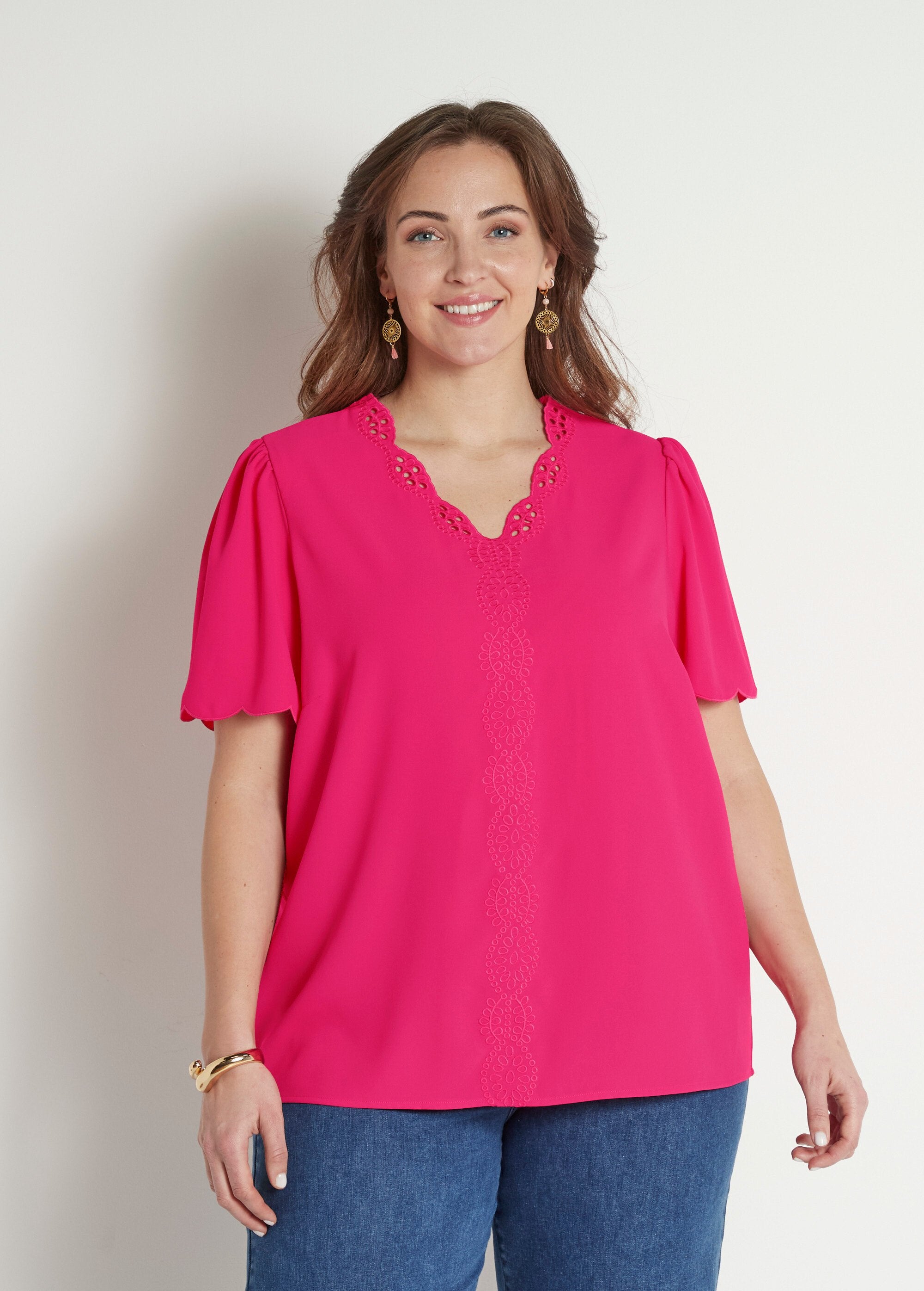 Long_embroidered_tunic_with_short_sleeves_Fuchsia_FA1_curvy