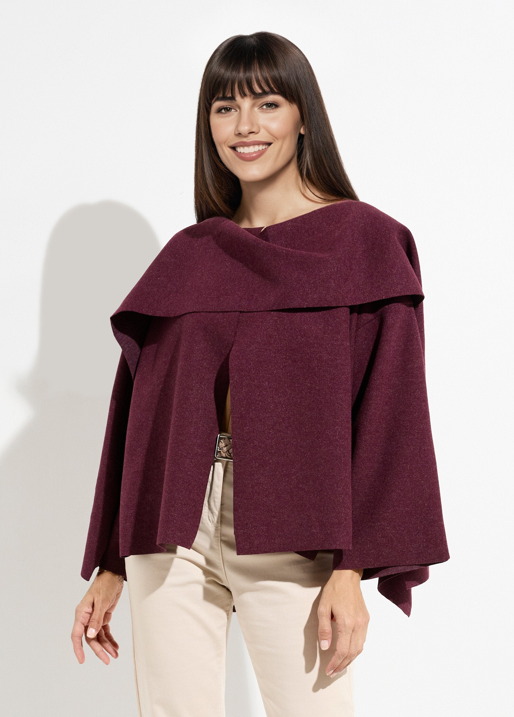 Veste_bouton_bijou_métal_et_écharpe_Bordeaux_FA1_slim