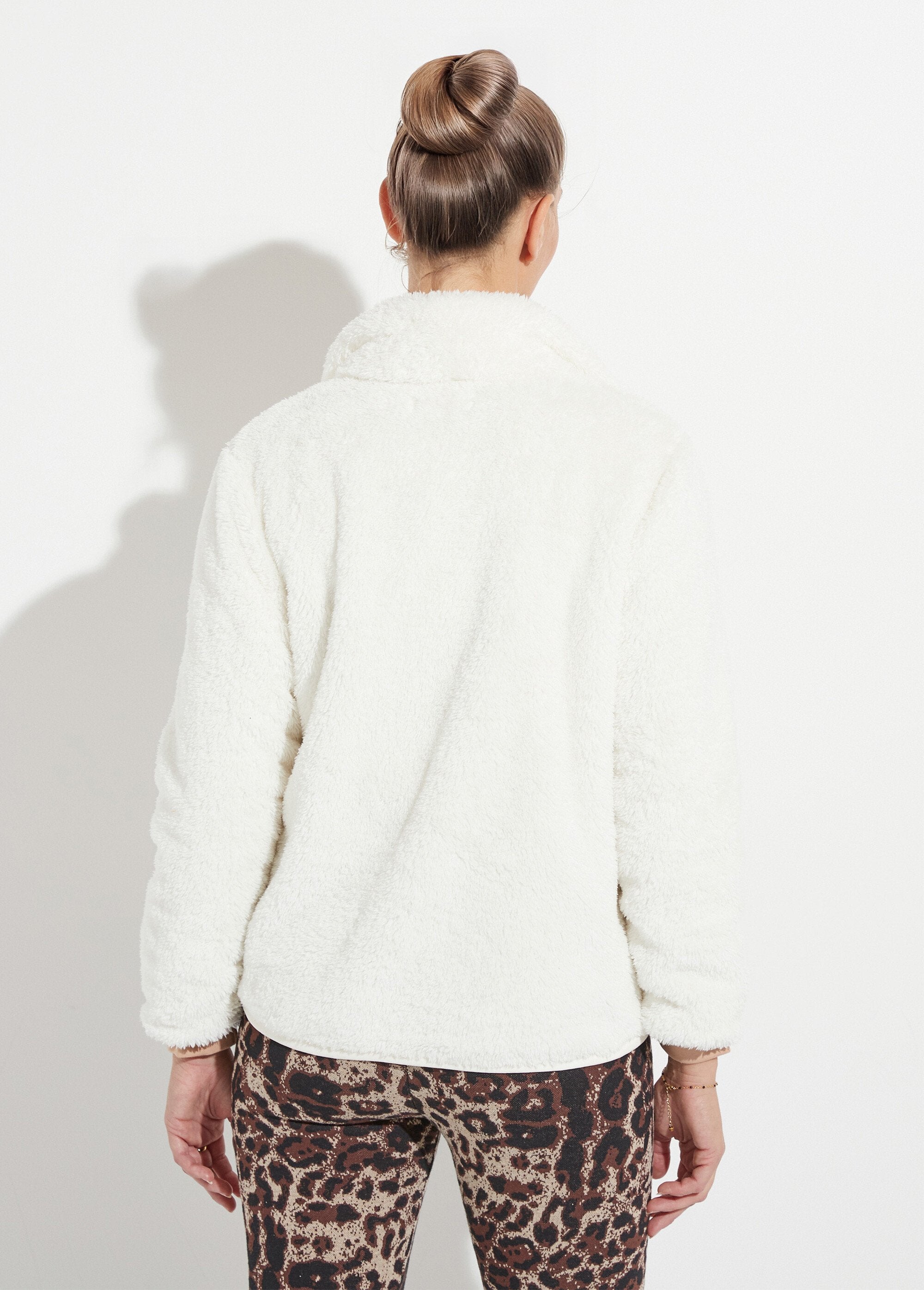 Veste_fausse_fourrure_col_montant_manches_longues_Ecru_DO1_slim