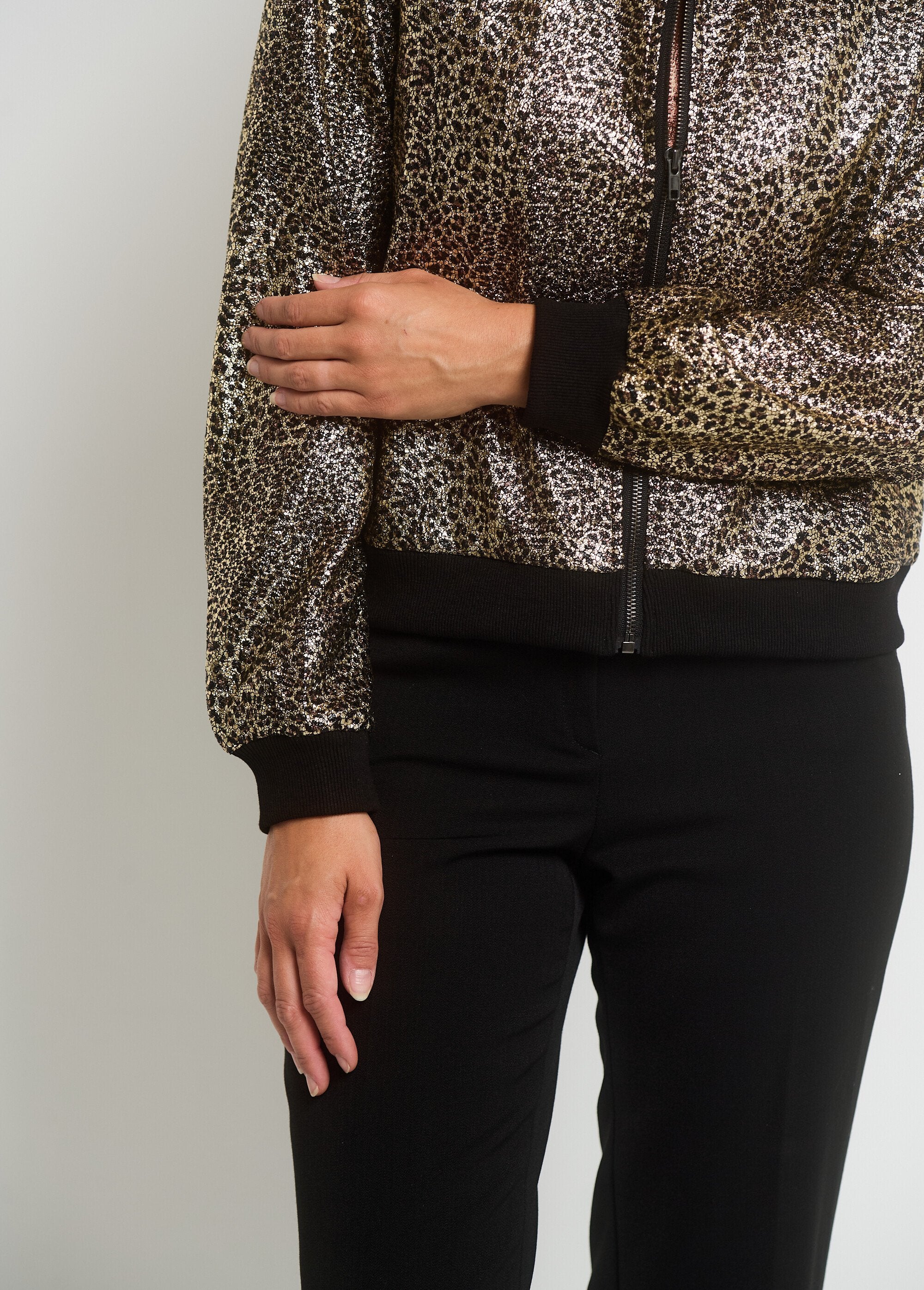 Veste_style_bomber_imprimé_métallisé_Animalier_DE3_slim